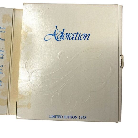 1978 Adoration Ornament Medley of Carols Limited Edition - Picture 3 of 4